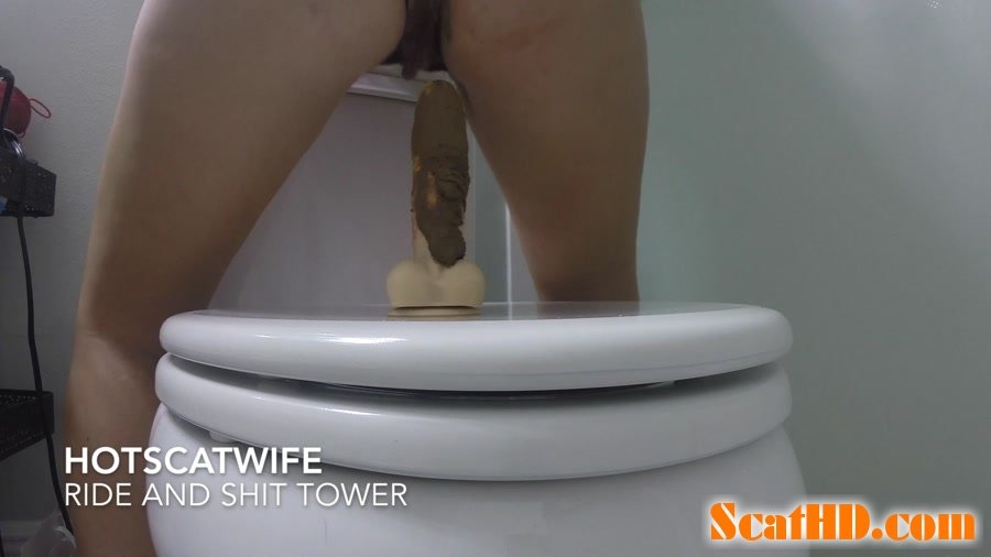 RIDE and SHIT TOWER - FullHD Quality MPEG-4 Video 1920x1080 29.970 FPS 13.2 Mb/s - With Actress: HotScatWife [1.22 GB] (2018)