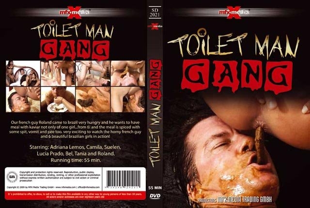[SD-2021] - Toilet Man Gang - SD DivX Video DivX 5 640x480 30.000 FPS 1485 kb/s - With Actress: Adriana, Camila, Suelen, Lucia, Bel, Tania and Roland [578 MB] (2018)