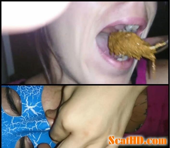 Amateur Scat Real Feeding Teen Girl Slave - FullHD Quality  - With Actress: Real Feeding [362 MB] (2018)
