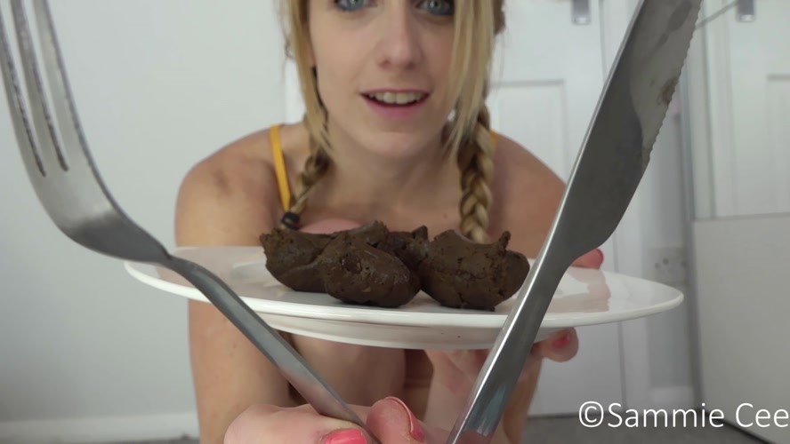 Serving You A Poop Plated Dinner - FullHD 1920x1080 - With Actress: sammiecee  [913 MB] (2020)