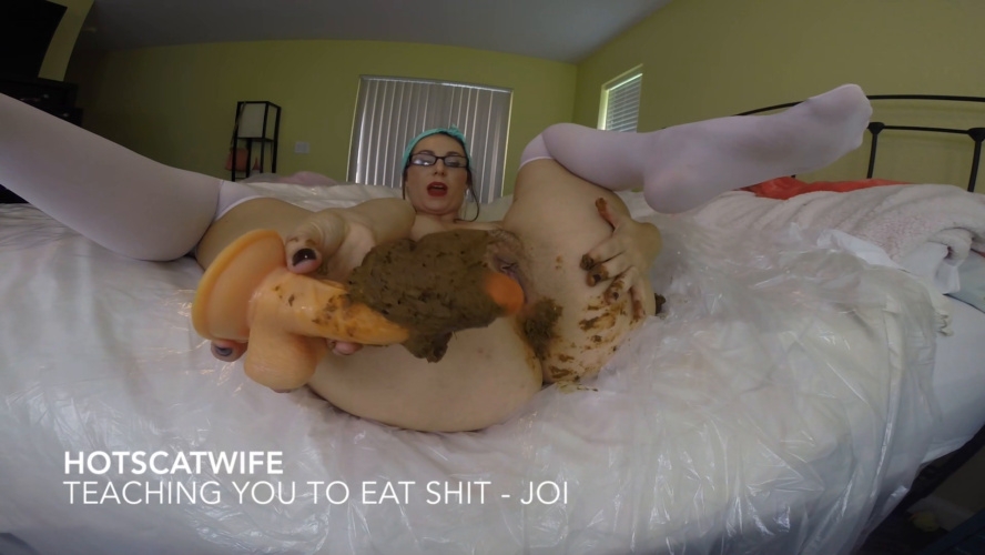 Teaching you to eat SHIT – Jerkoff Instructional P1 - FullHD  - With Actress: HotScatWife [534 MB] (2025)