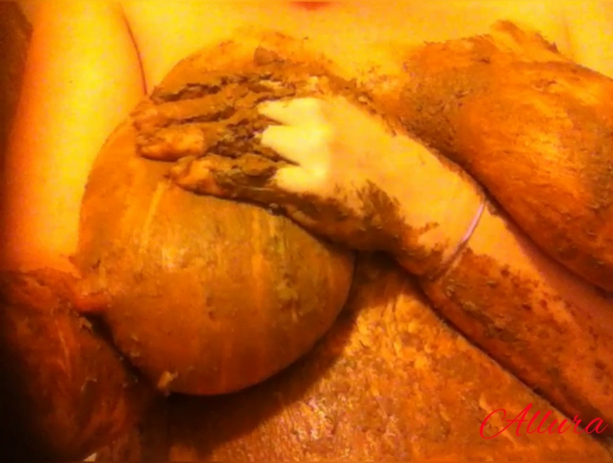 Smearing a Massive Shit! Shit-Stuffing with Dildo - HD  - With Actress: Allura [786 MB] (2026)