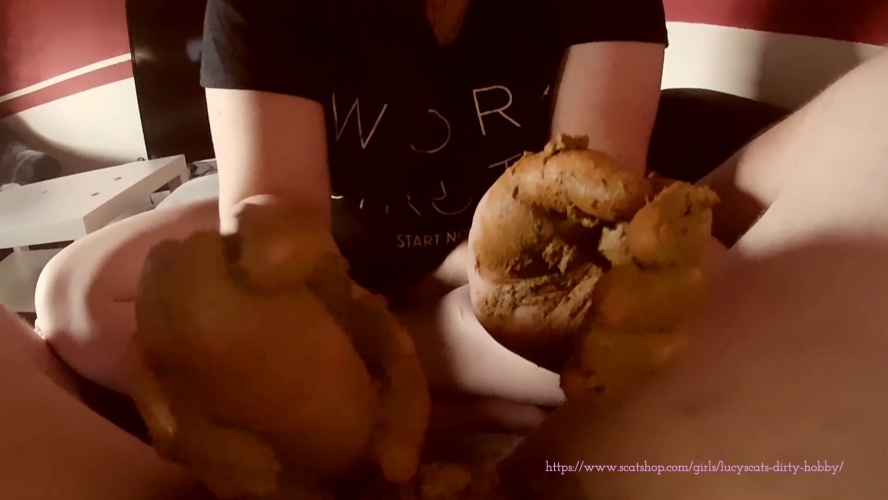 Lingerie poop ends in tasting shit smeared dick - FullHD  [438 MB] (2026)