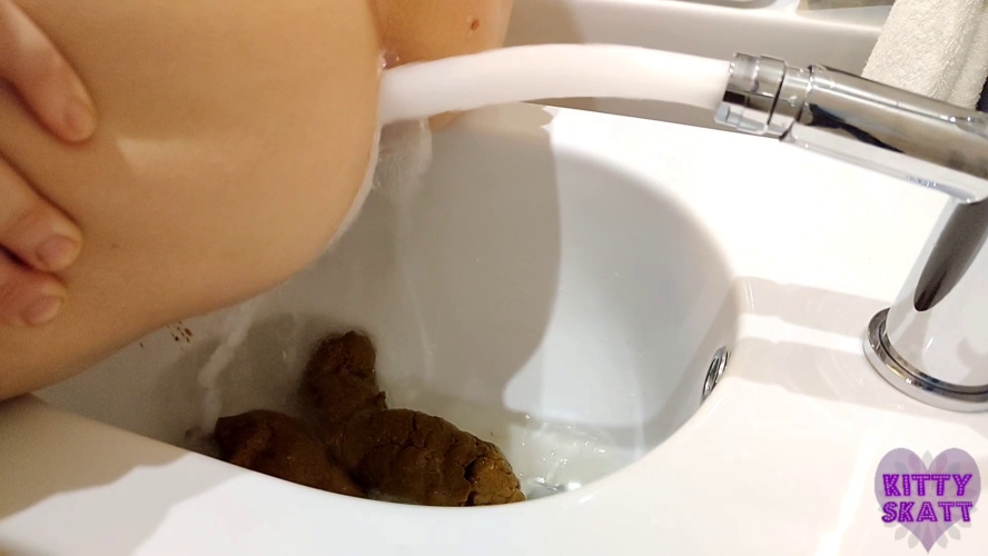 Huge dump in fancy hotel bidet - FullHD  - With Actress: Kitty Skatt [541 MB] (2026)