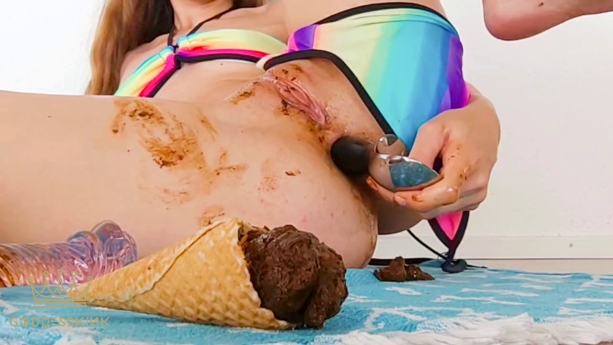 Ice Cream Pooping - UltraHD/4K  - With Actress: Goddess Kink [1.35 GB] (2026)